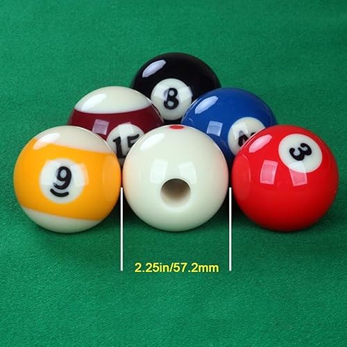 Miniatura 2 de Balón de entrenamiento de billar Bola de billar con agujero Balón de práctica de billar Ayudante de Billar Ayuda de Práctica Accesorio de Asistencia