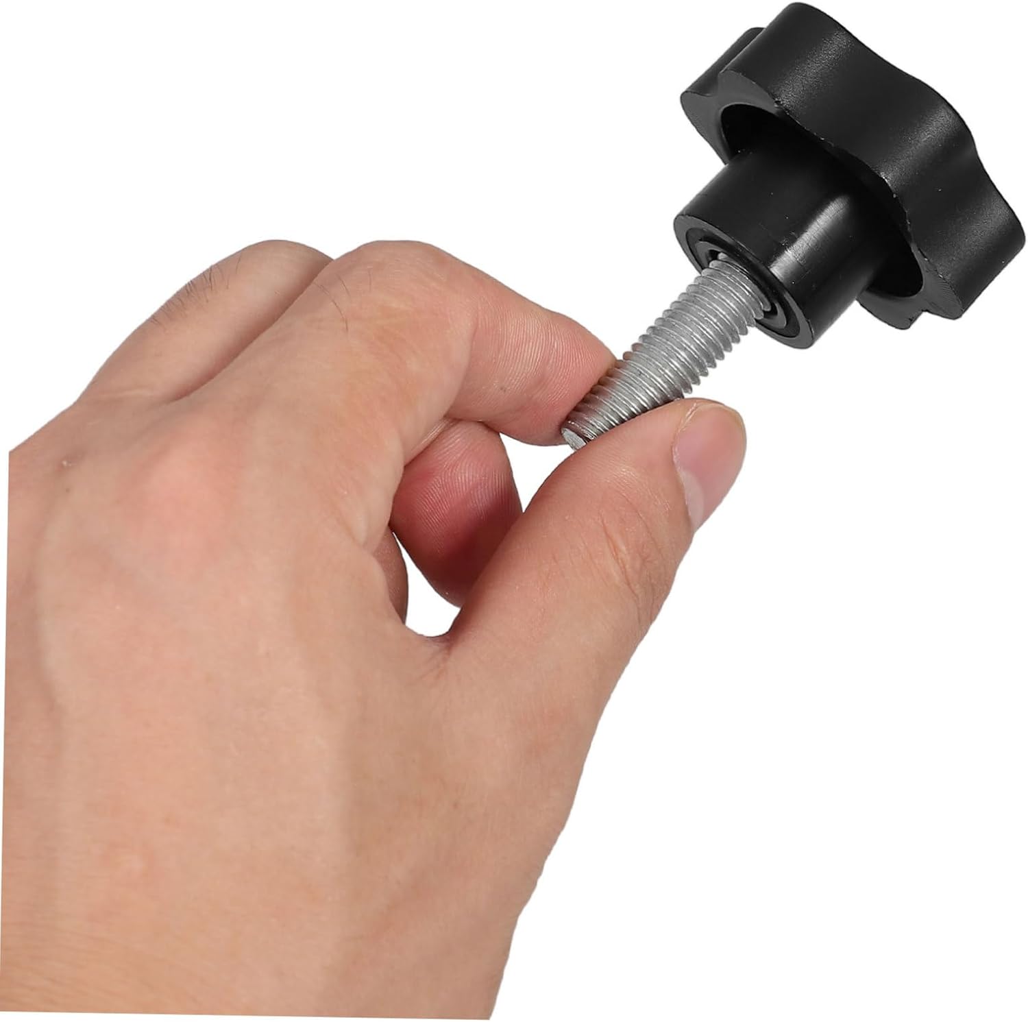 Alipis 4pcs Ergonomic Star Knob Replacement for Cabinets Threaded Hand Bolt Knobs