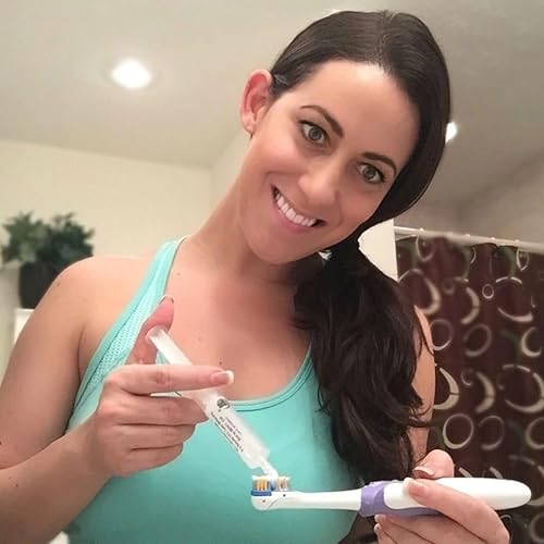 Miniatura 6 de Watts Power - Geles blanqueadores dentales de doble acción al 35 %, enormes 0.3 fl oz, 4 enormes geles de 0.3 fl oz más gel de cuidado posterior,