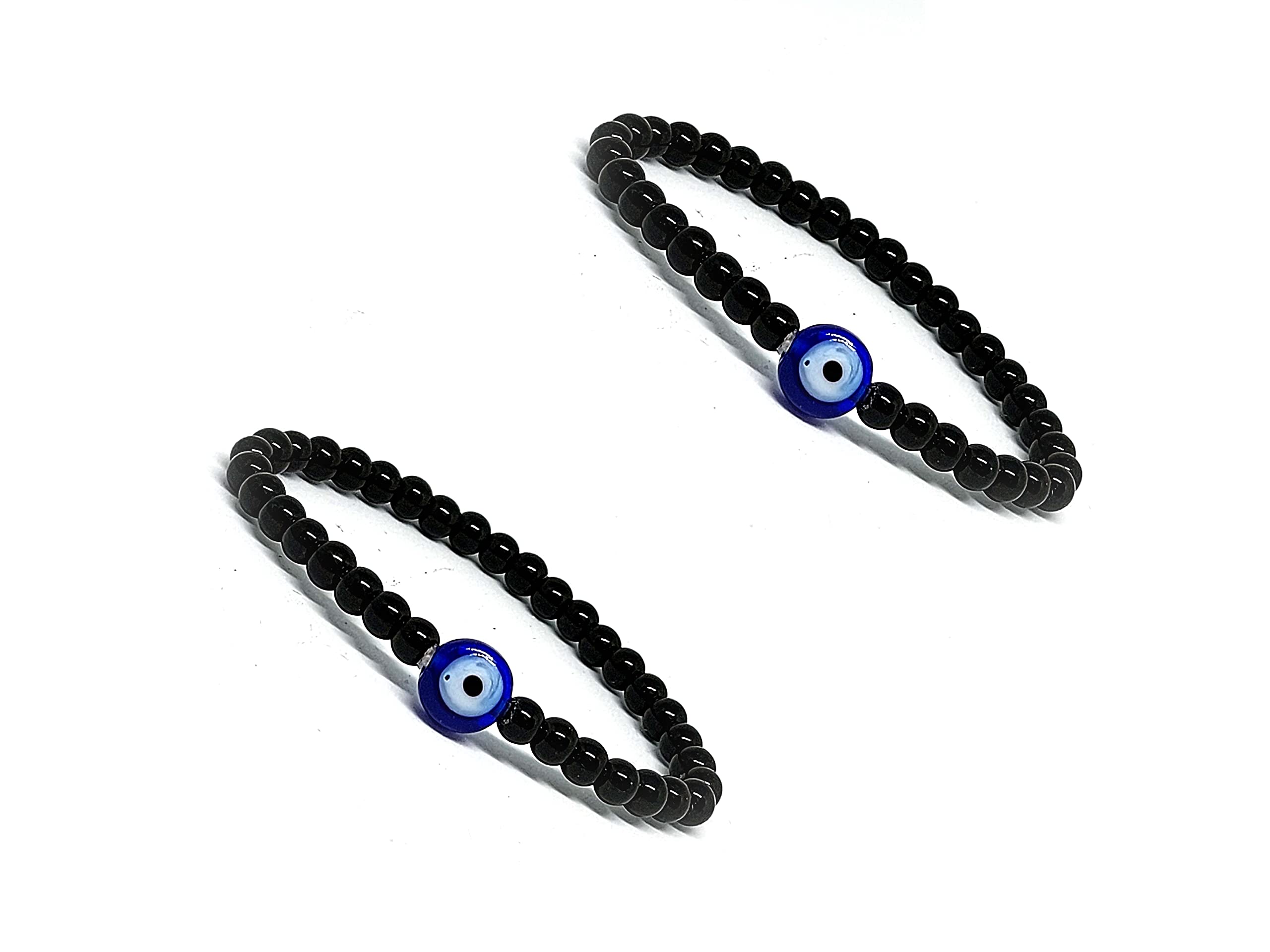 ASTROGHAR Pair Of Evil Eye Protection Najariya Stretch Bracelet For Babies and Kids Set Of 2 (B09HNXNRH8) Amazon Price History, Amazon Price Tracker
