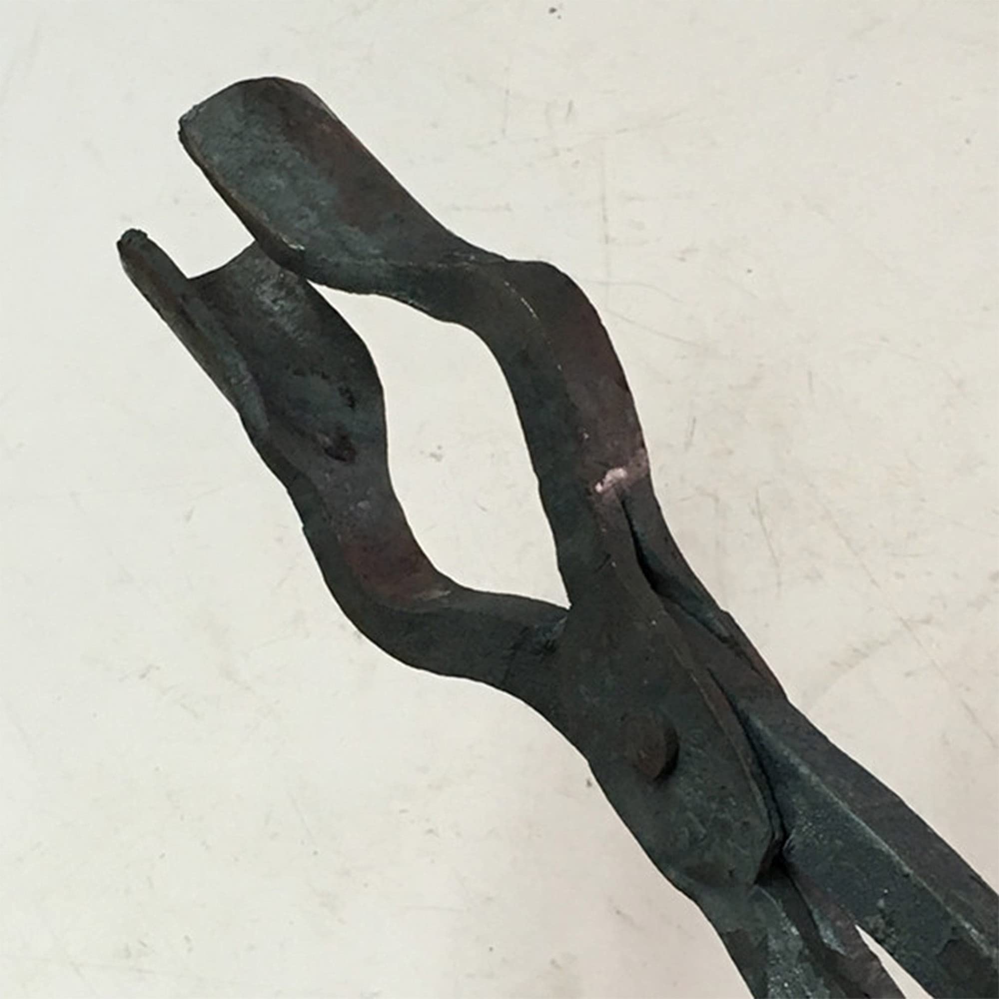 Tenaza de forja Pinzas de herrero Tenaza de forja de boca redonda Tenaza de forja de 45/50/100 cm para Anvil Fabricación de cuchillos Ingeniero Herrero Forja,50cm