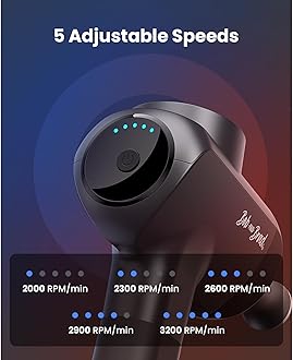 BOB AND BRAD X6 Pro Max Massage Gun with Heat-Cold Therapy and Metal Head, FSA/HSA Friendly, Deep Tissue Massage Gun by Metal Head and Hot-Cold (Black Version)