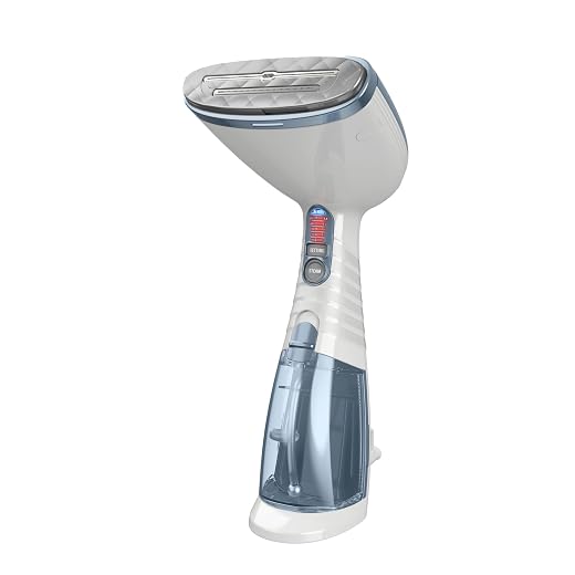 Conair Handheld Garment Steamer for Clothes, Turbo ExtremeSteam 1875W Fabric Clothes Steamers, Hand Steamer for Clothes, Portable Handheld Garment Steamers for Clothes, Handheld Steamer, Blue