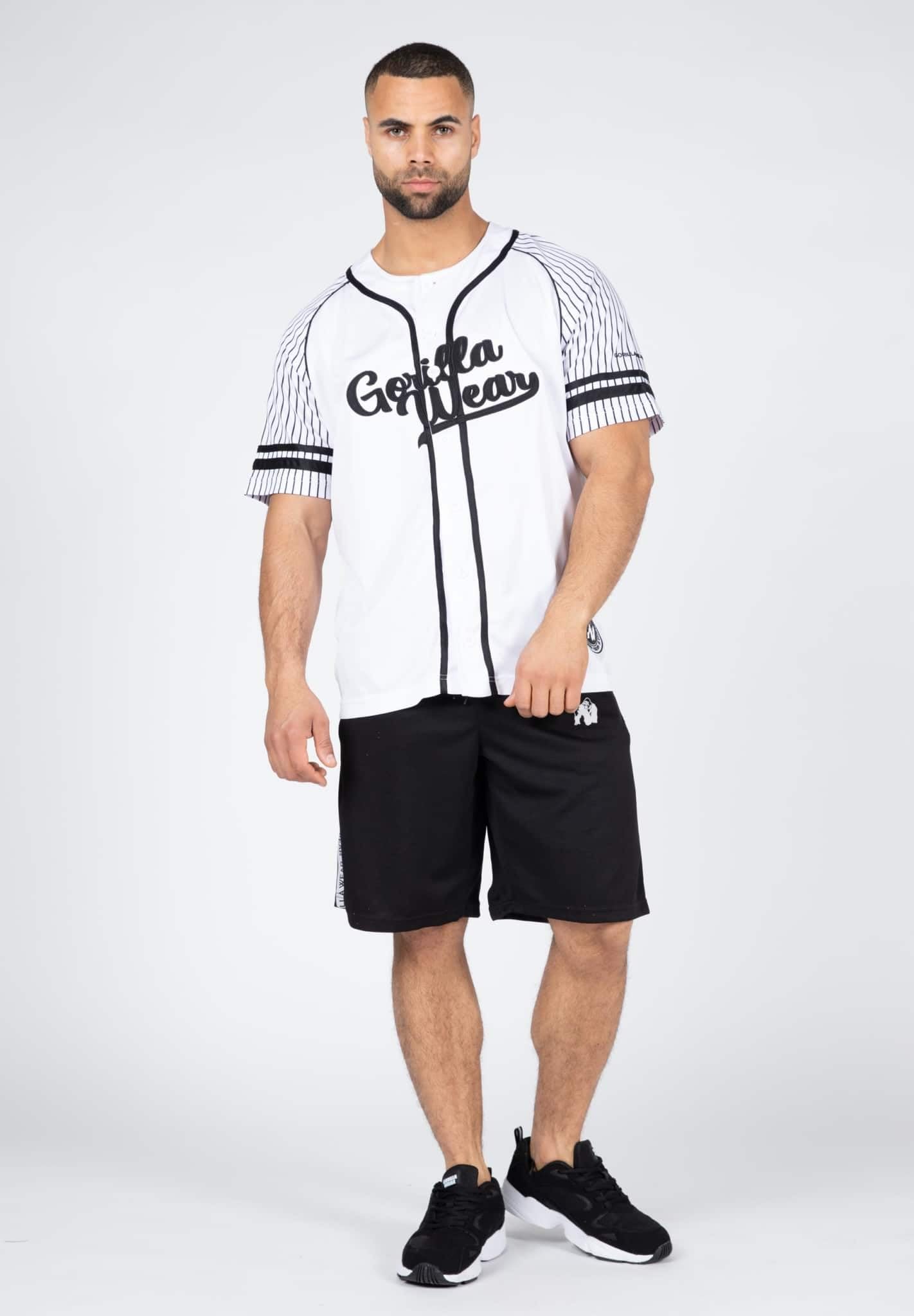 Gorilla Wear Jersey 82 Baseball Blanc