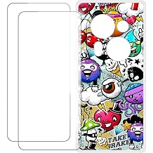 Screen Protector and Case for Tecno Phantom X2 Pro - Graffiti