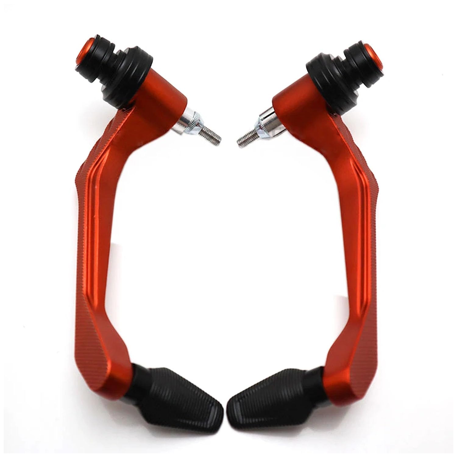 Vagary CNC Aluminum Alloy Motorcycle Handguard Universal Brake Clutch Lever Guard for KTM Duke 390, 200, KTM RC 390,200, All KTM Models (Orange)-image-36