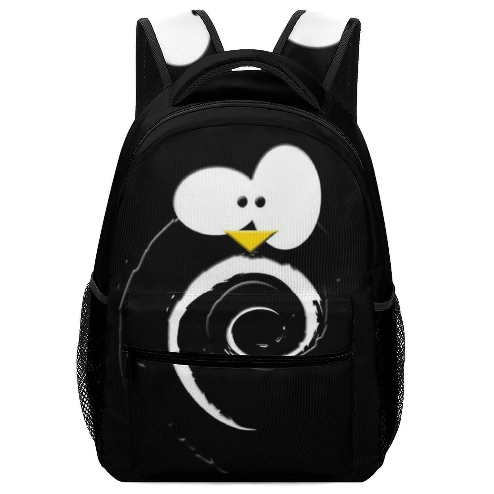 Snbidmk Cute Penguin Backpack for Women Girls Boys College School Travel Daypack for Teen Kids Casual Rucksack Daypack