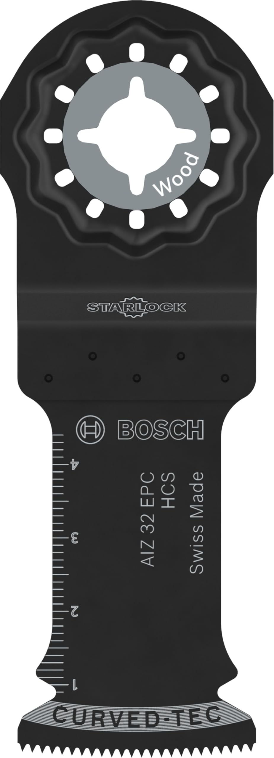 Bosch 1x AIZ 32 EPC Plunge Cut Blade (for Softwood, Width mm, Professional Accessory Multitool)