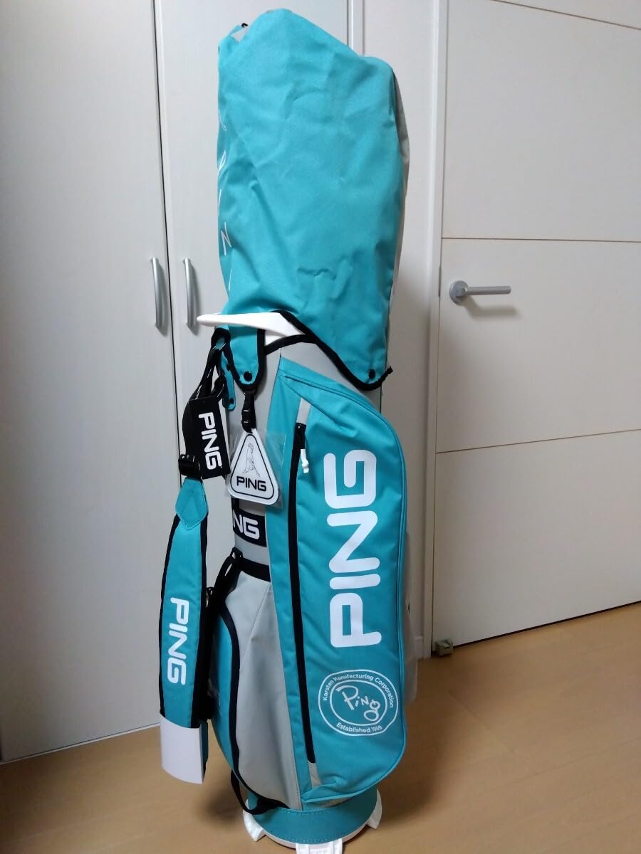 Amazon | ピン キャディバッグブルーシルバー | ノーブランド品