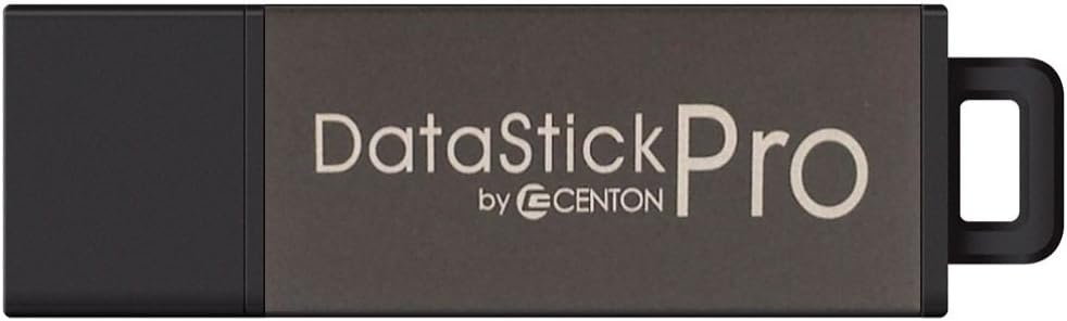CentonDataStick Pro 64 GB USB 2.0 Flash Drive DSP64GB-001 (Grey)