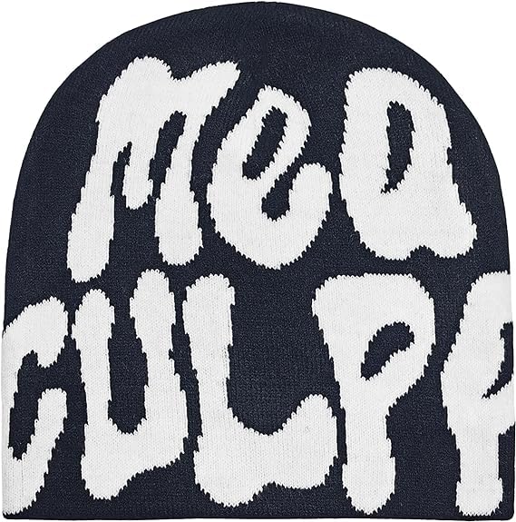 KAYNOBeanies for Women Men,Women Beanie Skull Hat,MEA Culpa Beanie, Slouchy and Warm Hats for Gifts