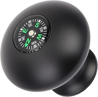 Monopod Tripod Head Grip Knob with Compass Outdoor Universal Trekking Pole Stick Monopod Accessories