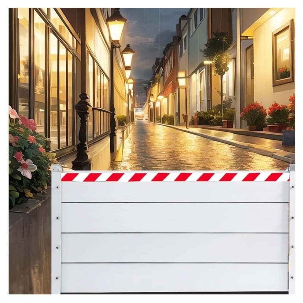 Barrière contre les inondations de porte pour bloquer l'eau du garage