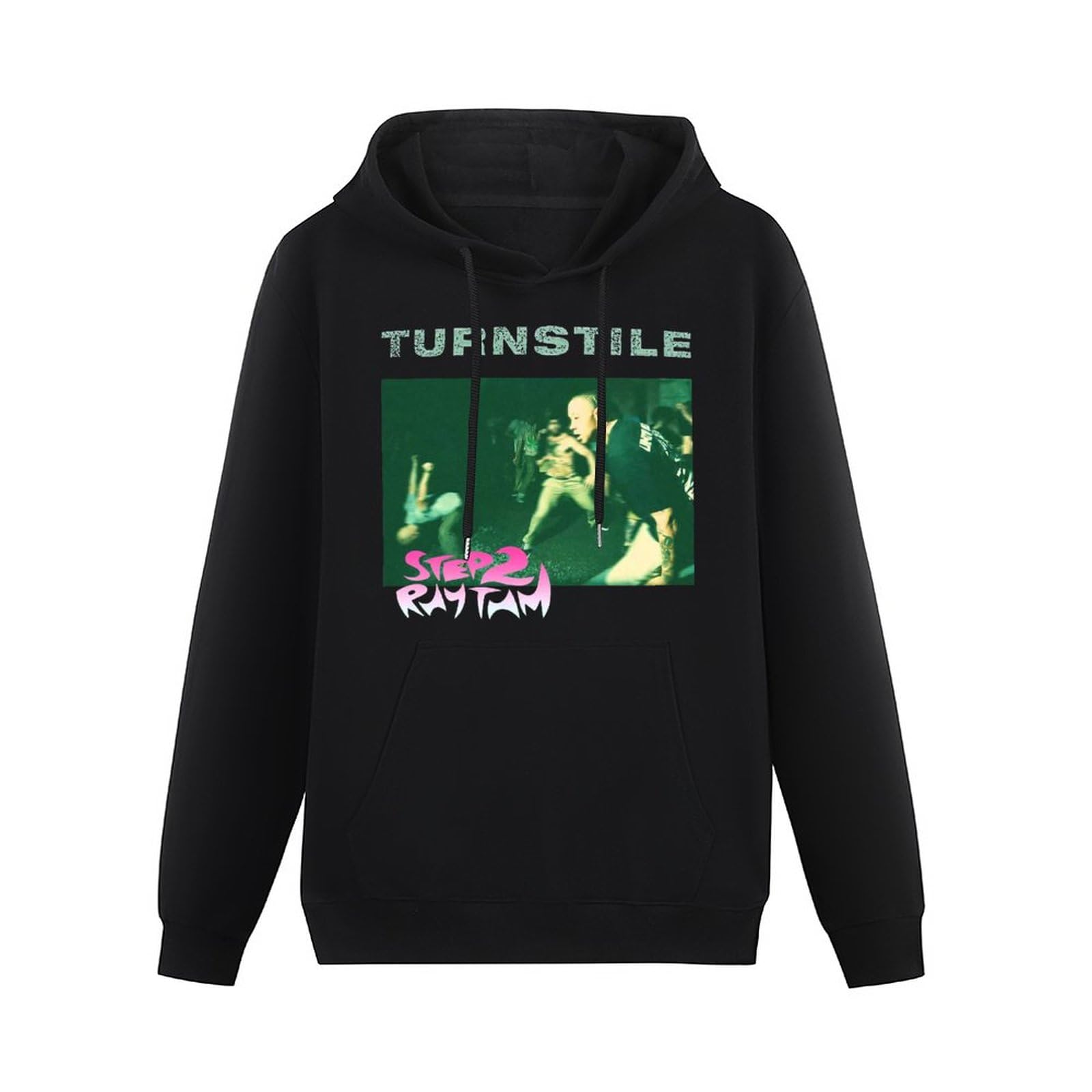 Cheese Scheme Turnstile American Hardcore Punk Band Madball Hoody Unisex Ptinted Hoodies Long Sleeve Men's Hooded with Pocket Black L