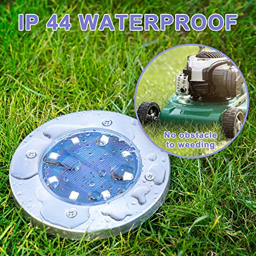 SOLPEX-Solar-Lights-Outdoor-Waterproof-12-Pack-Solar-Ground-Lights-Solar-Garden-Lights-Landscape-Lighting-for-Pathway-Driveway-Patio-Backyard-Walkway-Cool-White