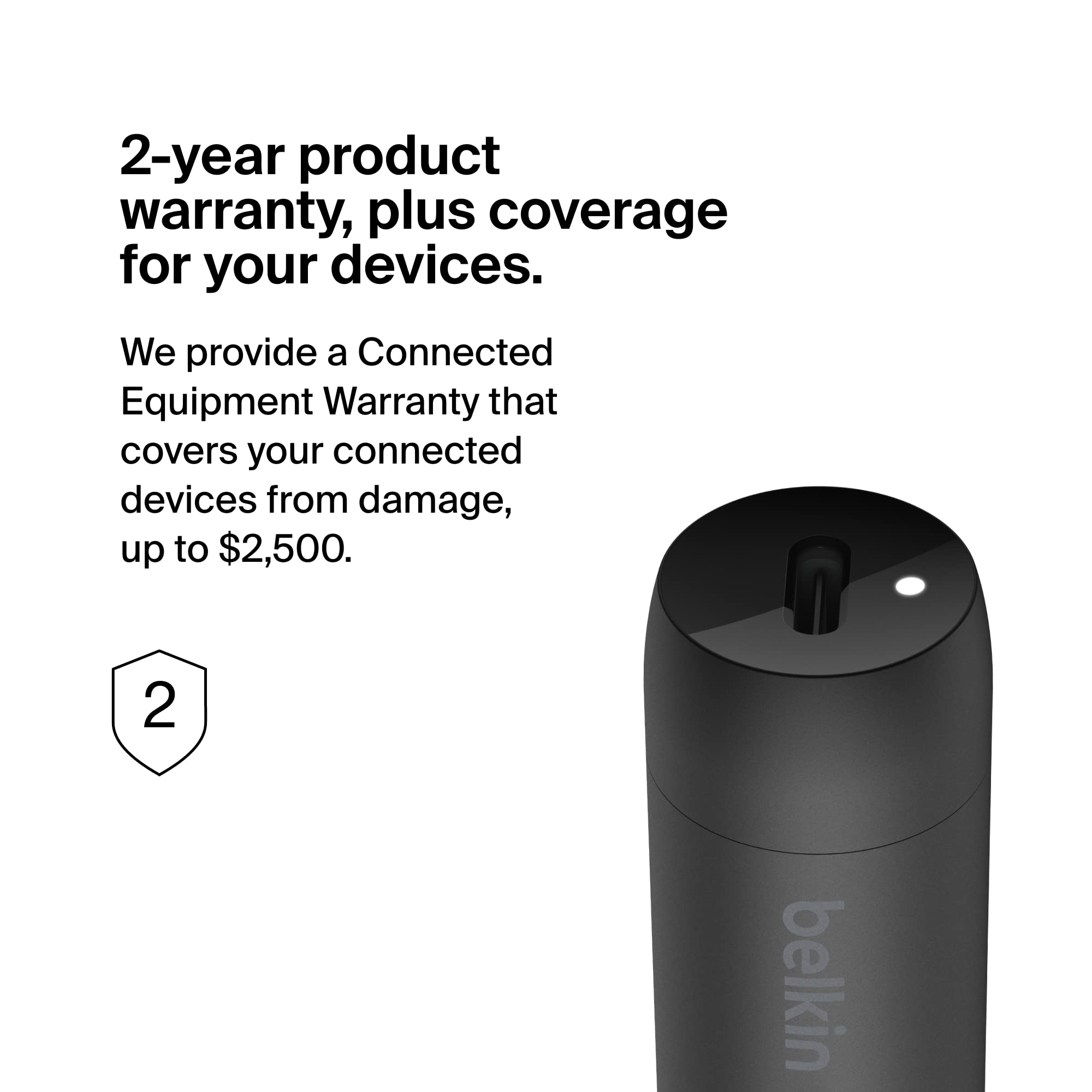Belkin Boost↑Charge™ Caricabatterie da auto veloce da 30 W, design compatto con porta di erogazione di alimentazione USB-C, prolunga di alimentazione USB a 4 porte, compatibilità universale per iPhone