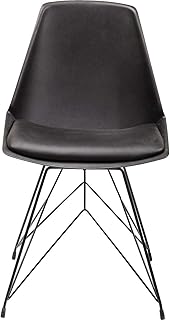 Kare Design – Silla Design piel sintética negro Wire