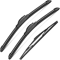 Vista 8 de 3 limpiaparabrisas para Chrysler Town & Country 2008-2016, Dodge Grand Caravan 2008-2019, equipo original de alta calidad para todo tipo de clima