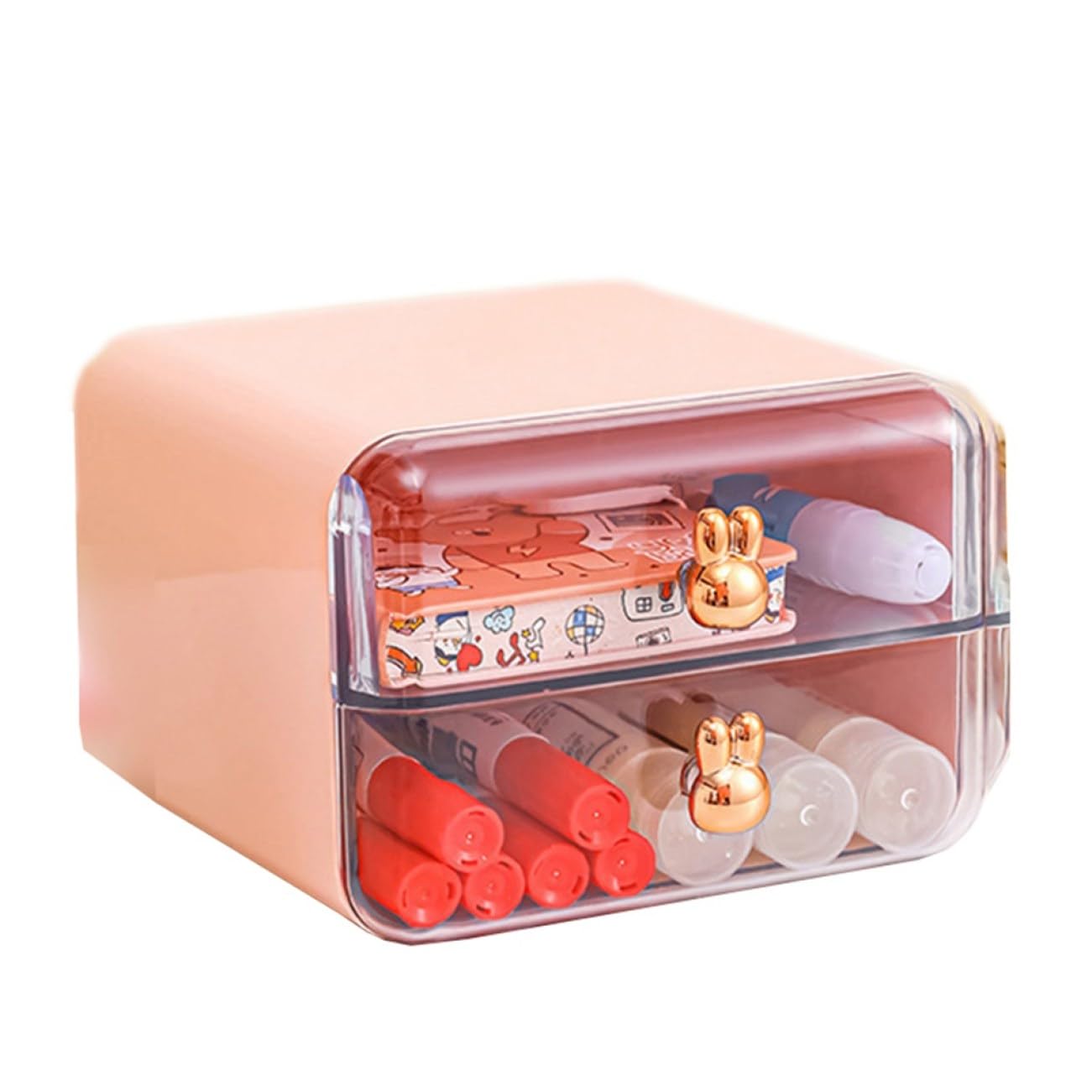 メイクボックス ケース 化粧品 Amazon.co.jp: [ZS2L7] メイクボックス コスメ収納ボックス B メイク