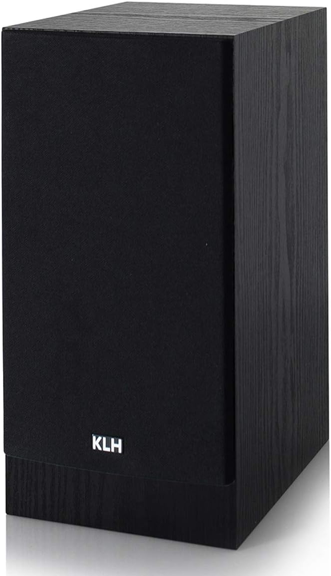 Suреr Chеар 🛒 KLH Albany II 2-Way Bookshelf Speakers for Premium Studio Music |High Performance Home Theater|Hi-Res Surround Sound |Deep Bass Port | Detachable Magnetic Grille | Black (Pair) Buу 1 gеt 1 🔥 KLH Albany II 2-Way Bookshelf Speakers for Premium Studio Music |High Performance Home Theater|Hi-Res Surround Sound |Deep Bass Port | Detachable Magnetic Grille | Black (Pair)