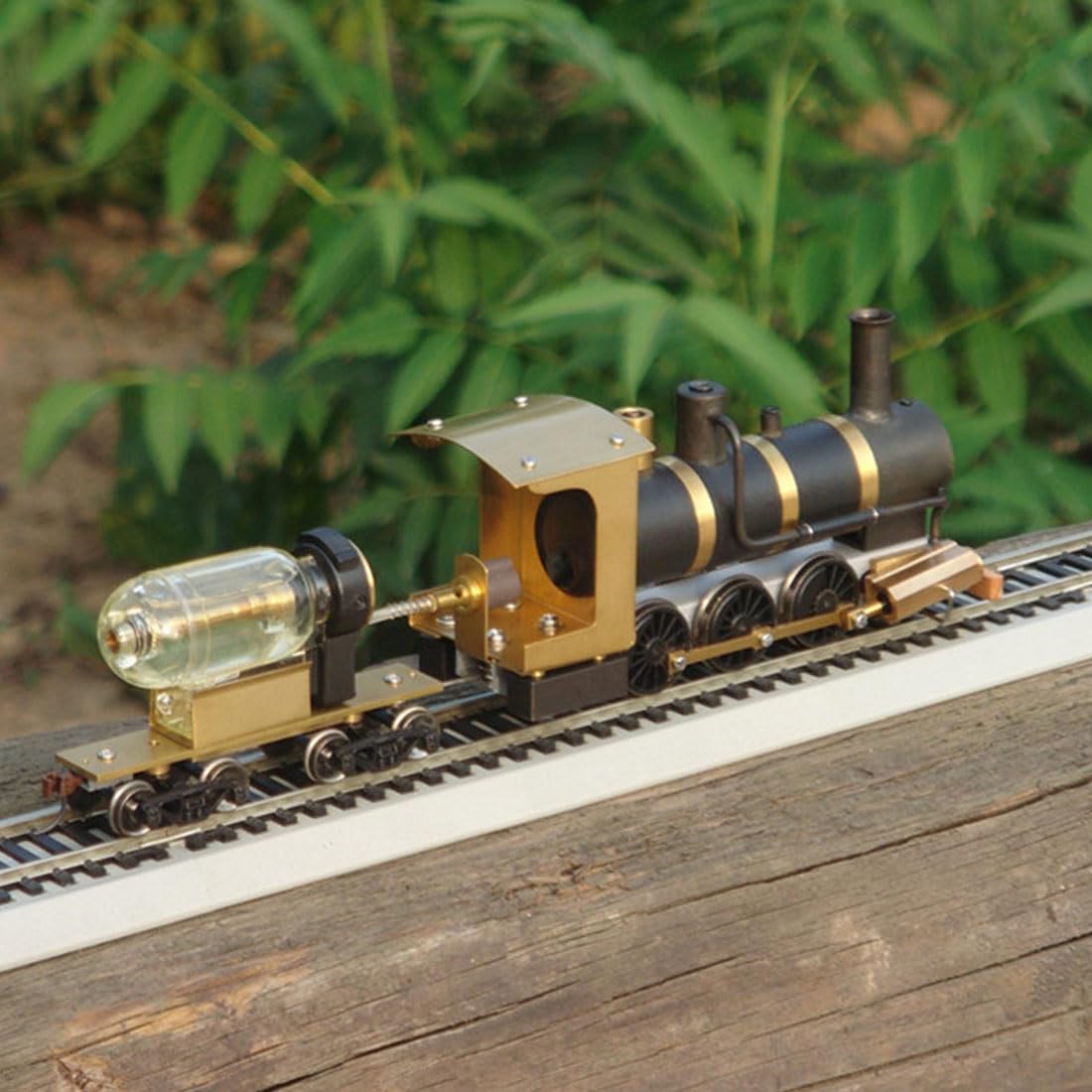 Kit de locomotive de traction échelle 1/87 HO train à vapeur avec machine à vapeur oscillante à deux cylindres