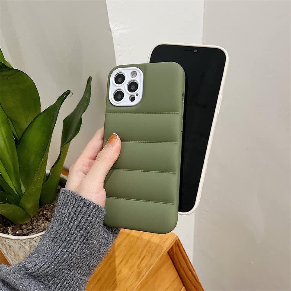 Amazon.com: Luxury Matte The Puffer Case for iPhone 14 13 12