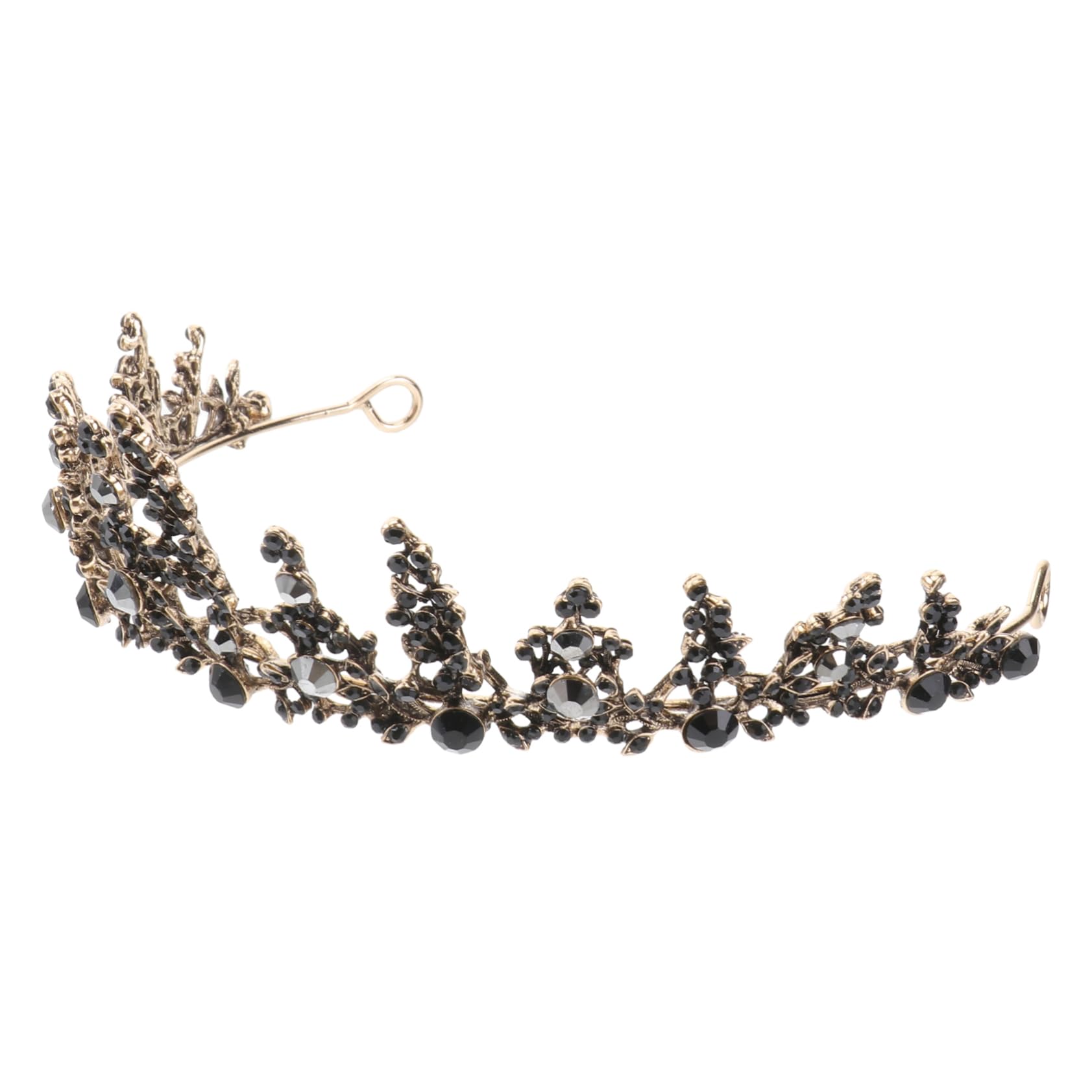 Corona nupcial de diamantes para lucir radiante en bodas y fiestas de quinceañeras de época 5