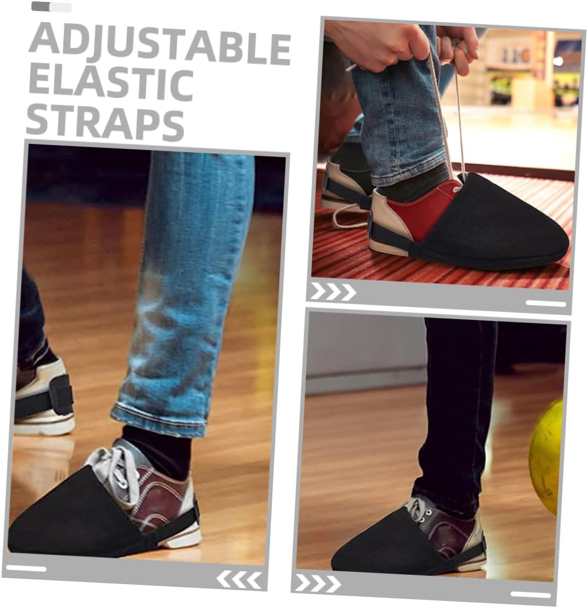 1 Pair Bowling Shoe Slider Covers Bowling Shoe Sliders for Women Slip Resistant and Protective Accessories for Enhanced Comfort and Performance