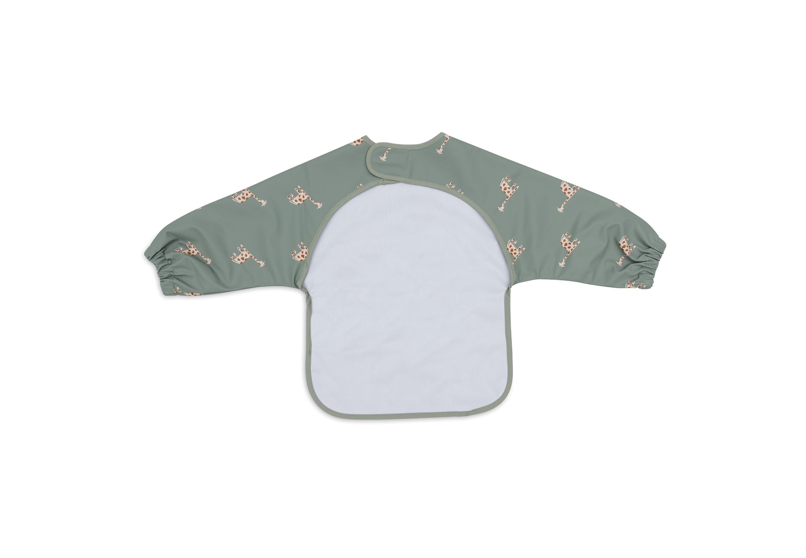 Jollein 029-869-67091 Bavoir imperméable avec manches - Miffy & Snuffy olive