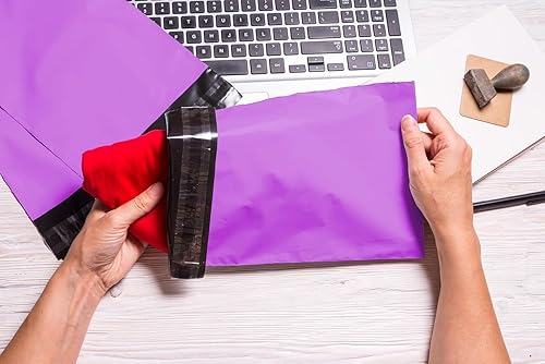 Miniatura 2 de Bolsas de correo autosellantes de polietileno para envíos postales, bolsas de correo pequeñas a grandes, embalaje de franqueo, sobres surtidos,