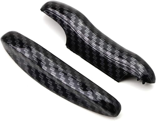 Miniatura 9 de iJDMTOY Exact Fit - Juego de 2 fundas de plástico con acabado de fibra de carbono, compatible con Porsche 2017 en adelante Panamera 19 en adelante