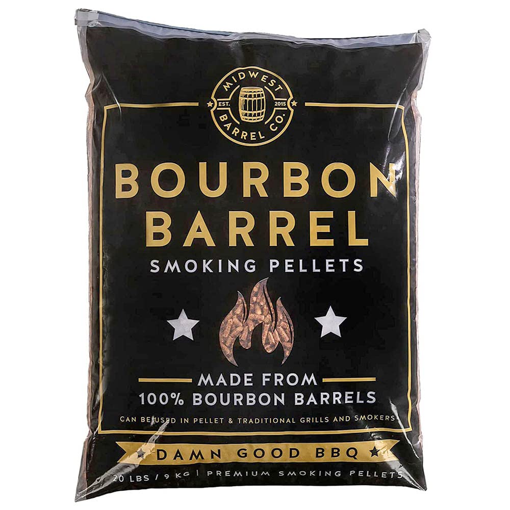 Buy Midwest Barrel Company Bourbon Barrel BBQ Smoking Oak Wood Pellets