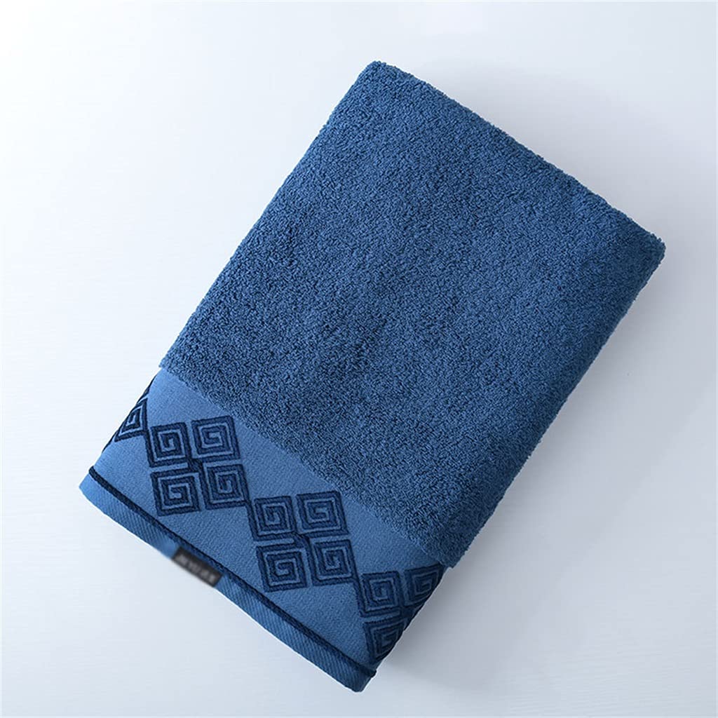 Pure Cotton Bath Towels Increase Thicker Soft Wash Face Bath Household Men and Women Color A Size 80
