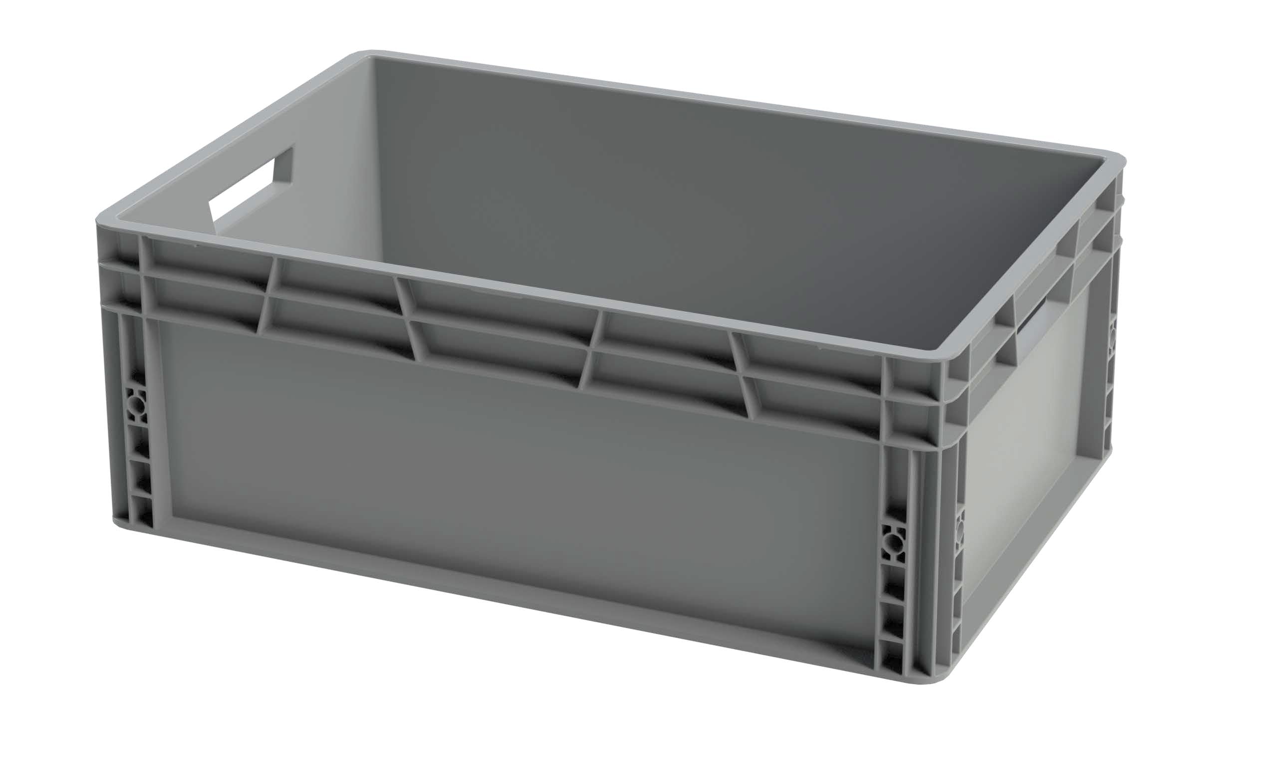 Solent Plastics 45 Litre Recycled Euro Plastic Stacking Container