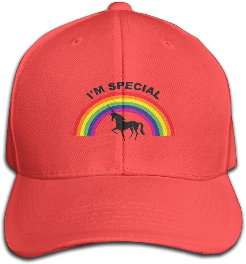 Funny Death Metal Unicorn Rainbow Mens&Womens Classic Style Fashion Trucker Hat Baseball Cap
