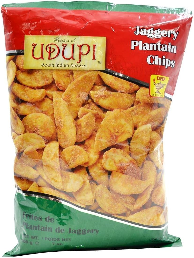 Udupi, Jaggery Plantain Chips, 200 Grams(gm)