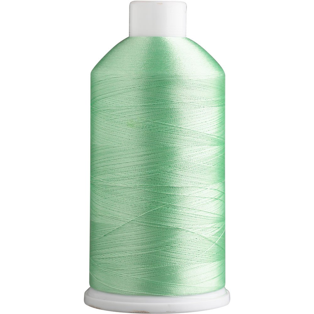 Superpunch SuperB Embroidery Thread 40wt, 5000 m Cone, Moss Green 947
