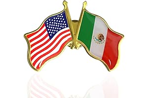 Vibrant Mexico Flag Pins: A Patriotic Emblem of National Pride