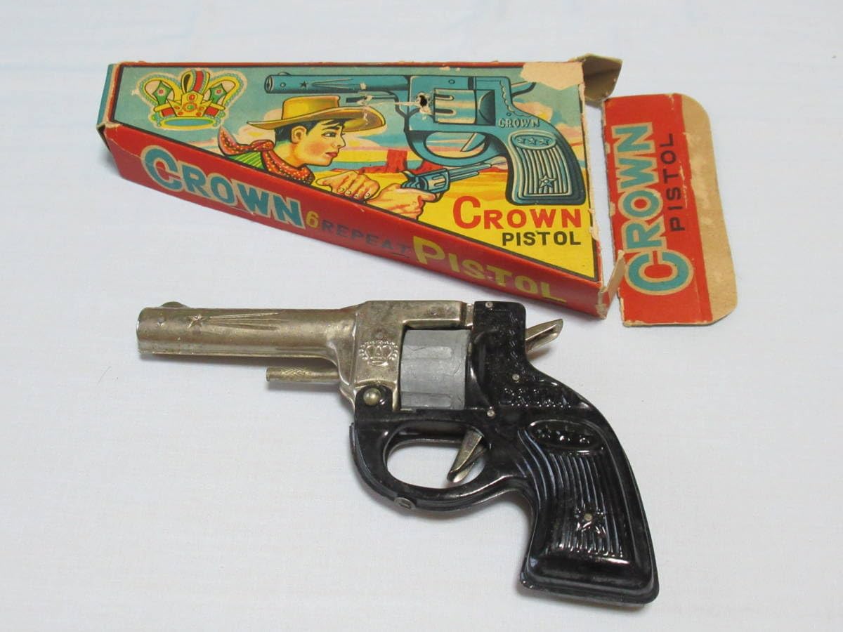 Amazon.co.jp: 1960年代 共 日本製 駄菓子屋玩具 総金属製 ブリキ 