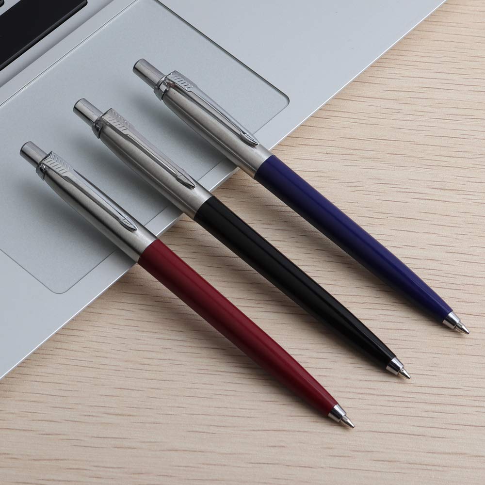 Office Pen Commercial Metal Ballpoint Pen Gift Stationery Core Automatic Roller Ball Pen for Office 0 7mm Refill — view 2