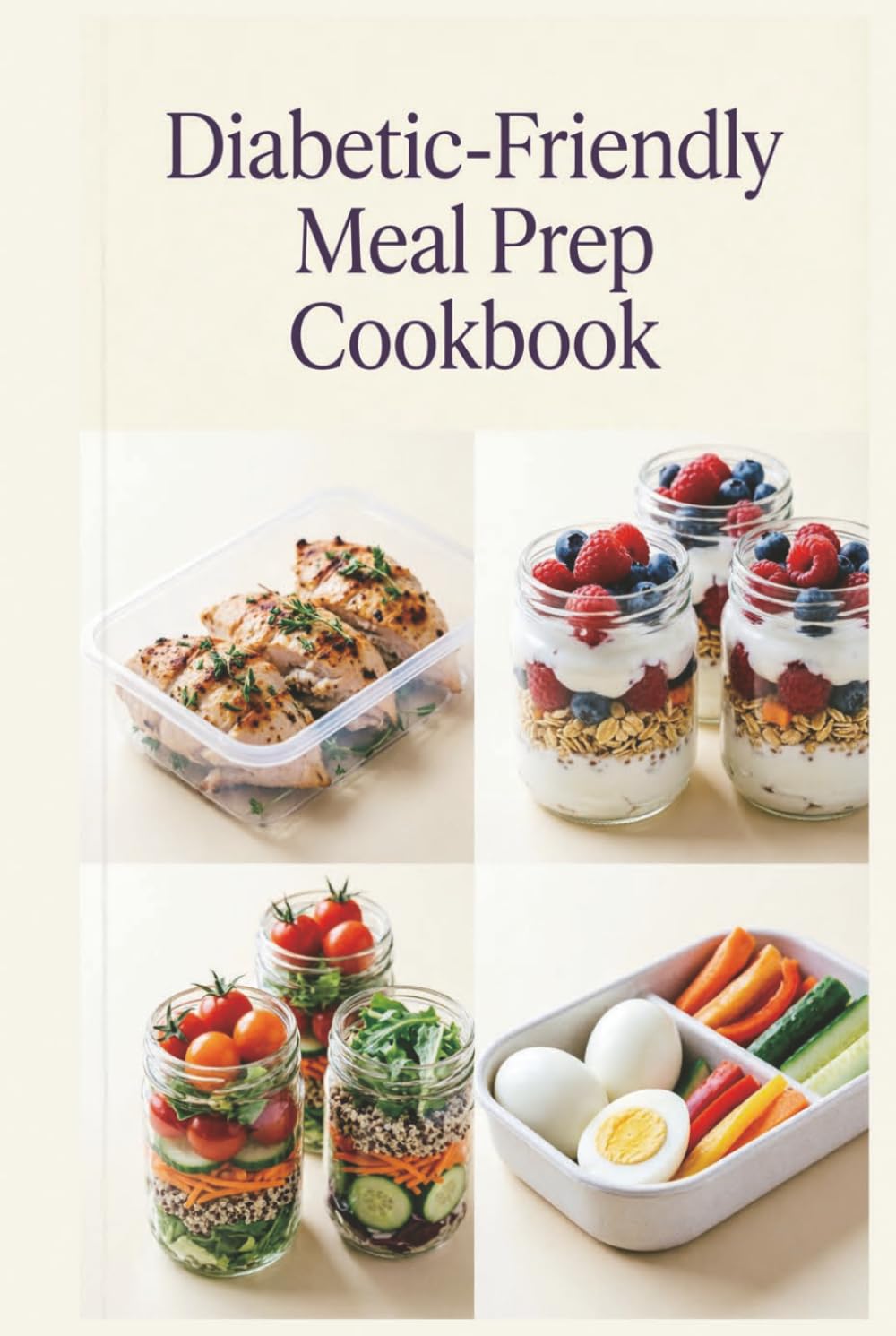 Diabetic-Friendly Meal Prep Cookbook: Prep-Ahead Breakfasts, Lunches, and Dinners for Balanced Blood Sugar, Steady Energy, and Wholesome Everyday Meals (Diabetic Friendly Cookbook)