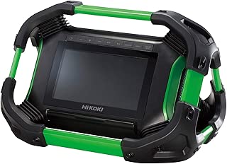 HiKOKI(ハイコーキ) 旧日立工機 18V 14.4V コードレスラジオ付テレビ 充電式 Bluetooth機能搭載 AC100V使用可 蓄電池、充電器別売り UR18DSML(NN)
