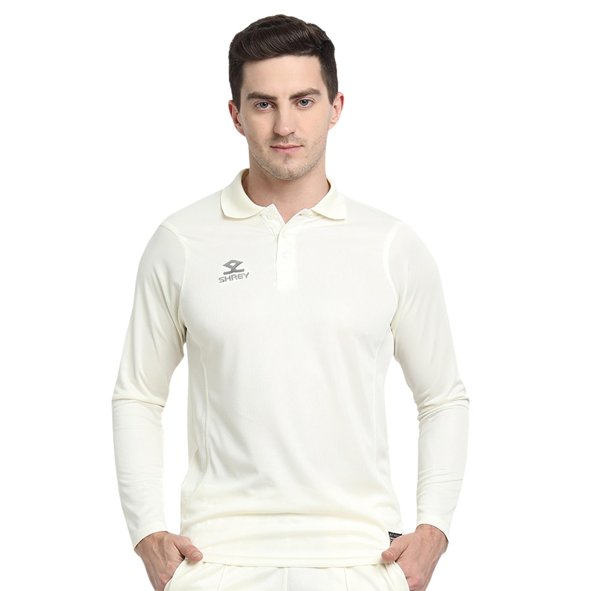 shrey Cricket Match Shirt Long Sleeve-picture-10