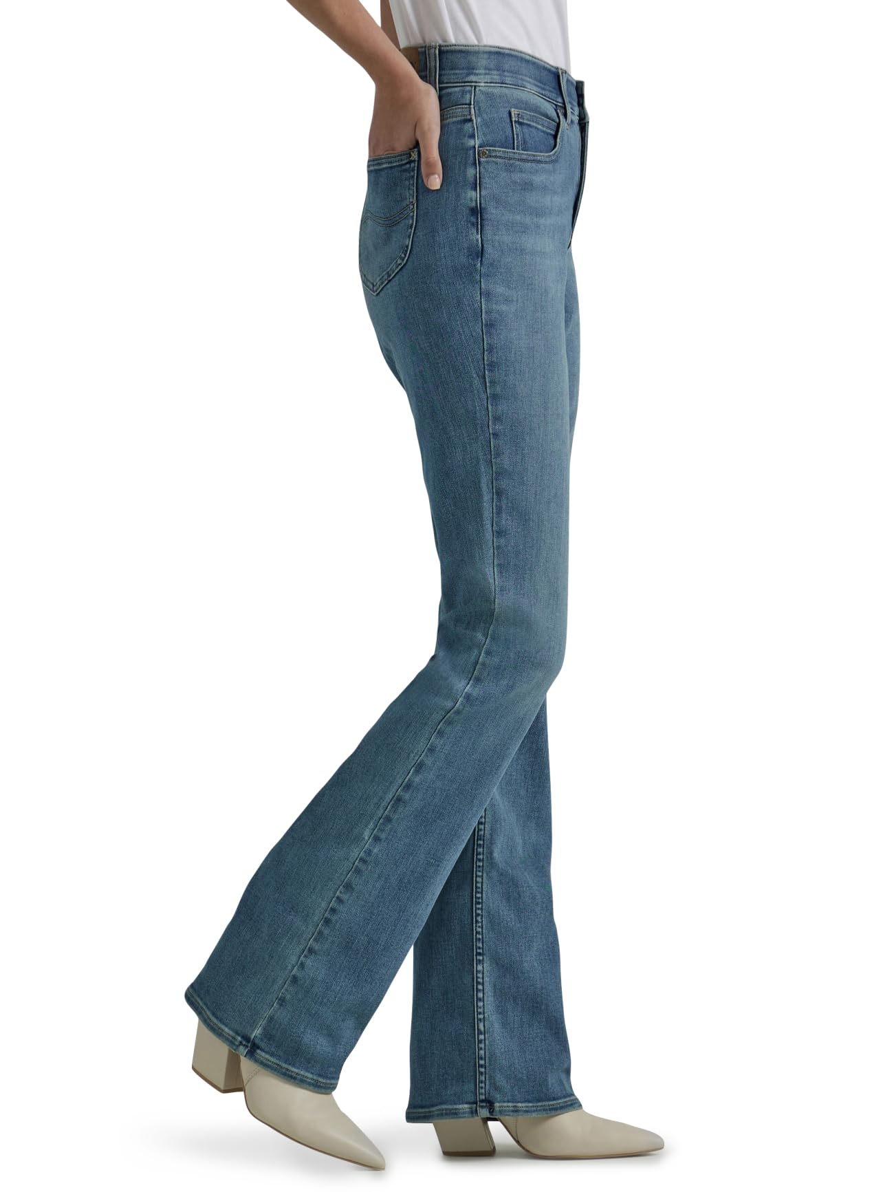 Lee Damen Flex Motion Regular Fit Bootcut Jeans