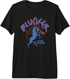 Colorado Flag and Blucifer The Blue Horse Premium Tri-blend T-Shirt