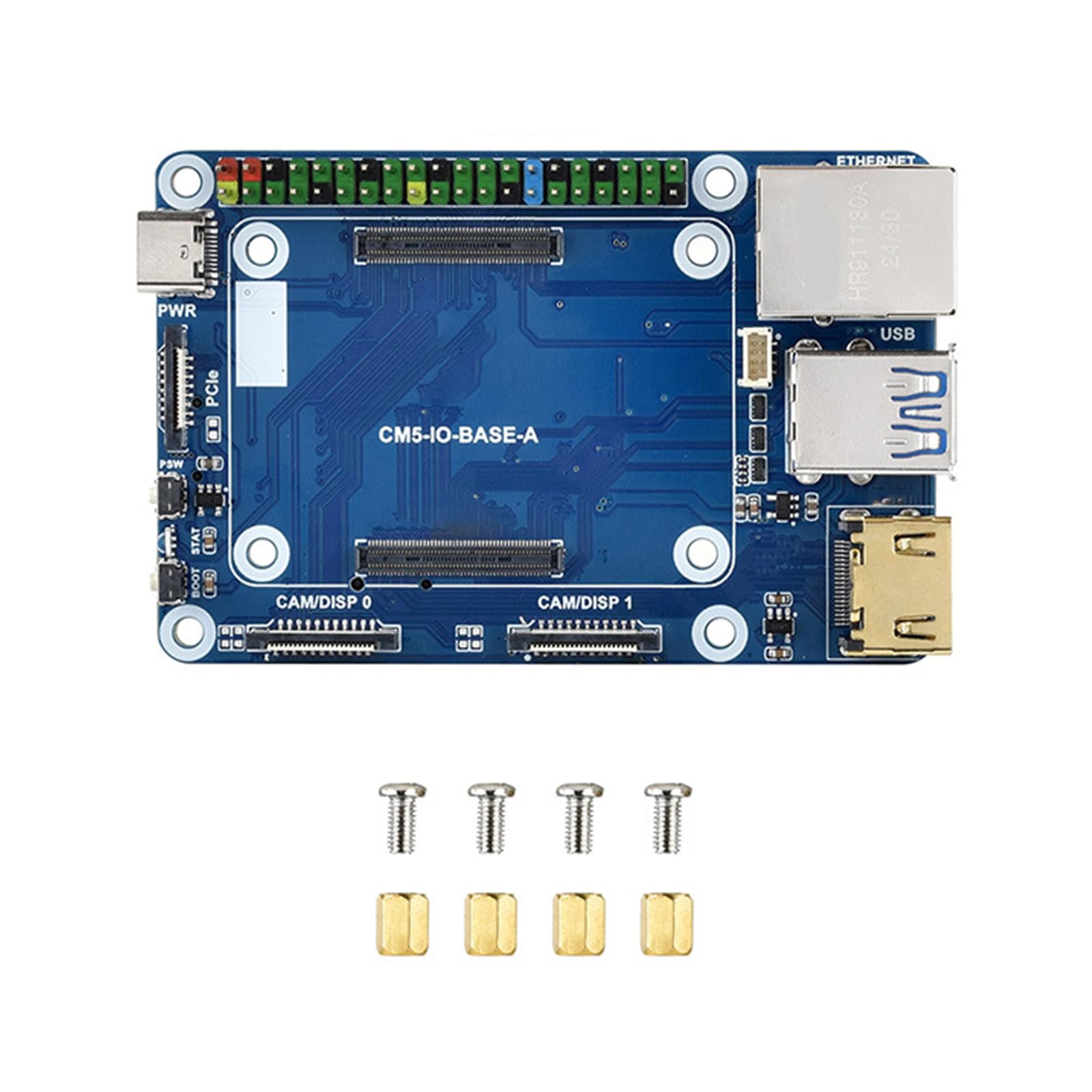 Potente scheda di base piccola per espansione RCM5 per progetti innovativi Sviluppo GPIO a 40 pin
