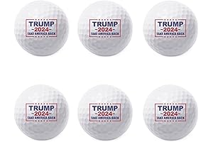 TeesAndTankYou Trump 2024 Take America Back Golf Ball