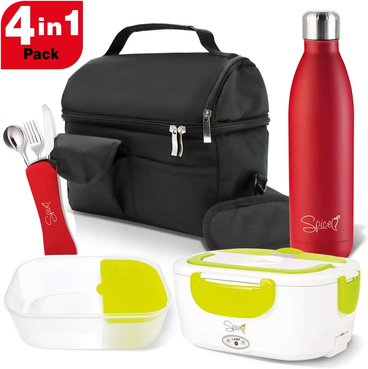 bottiglia con cucchiaio