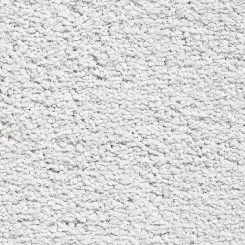Tuda Carpet | Serene 10mm Pile Saxony Carpet with Action Backing, 12mm Total Height | Light Grey (74) - 4m x 1m (13ft1" x 3ft3") — image 1