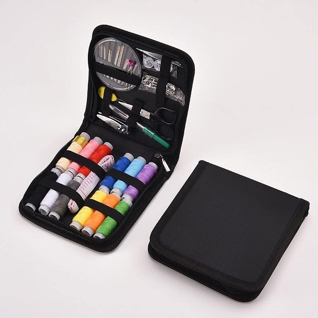 2 Mini Nähsets Im Herz-Design – Tragbares Nähwerkzeug-Set Mit Schere, Nadeln, Faden & Box | Für Reise & Heim